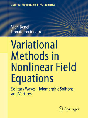 cover image of Variational Methods in Nonlinear Field Equations